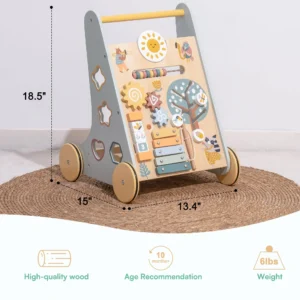 Wooden Baby Push Walker