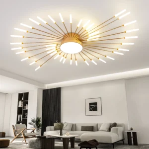 Gold Black Decoration Light Fixture